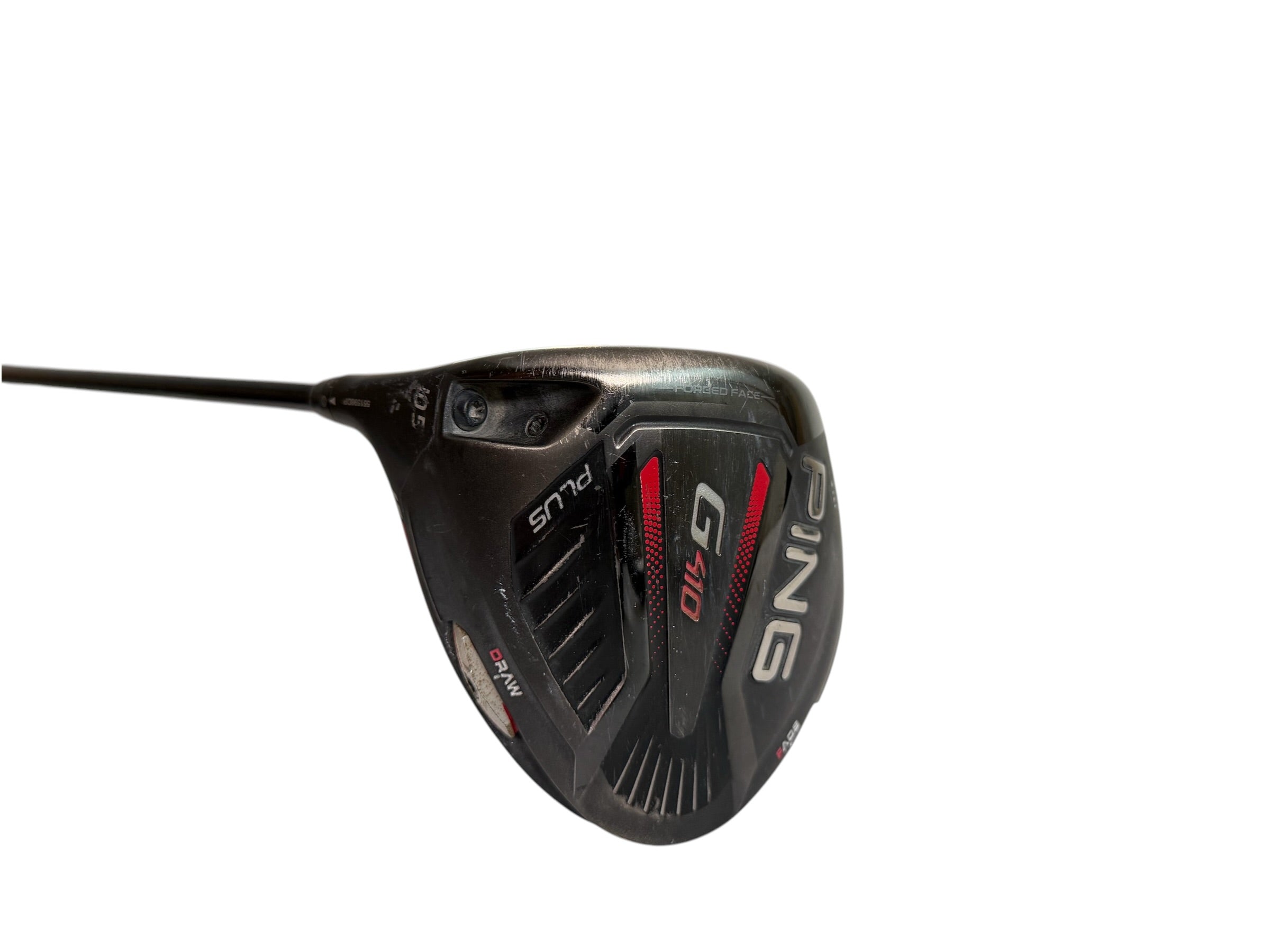 Left Hand PING G410 Plus Driver / 10.5 Degree / Stiff Flex