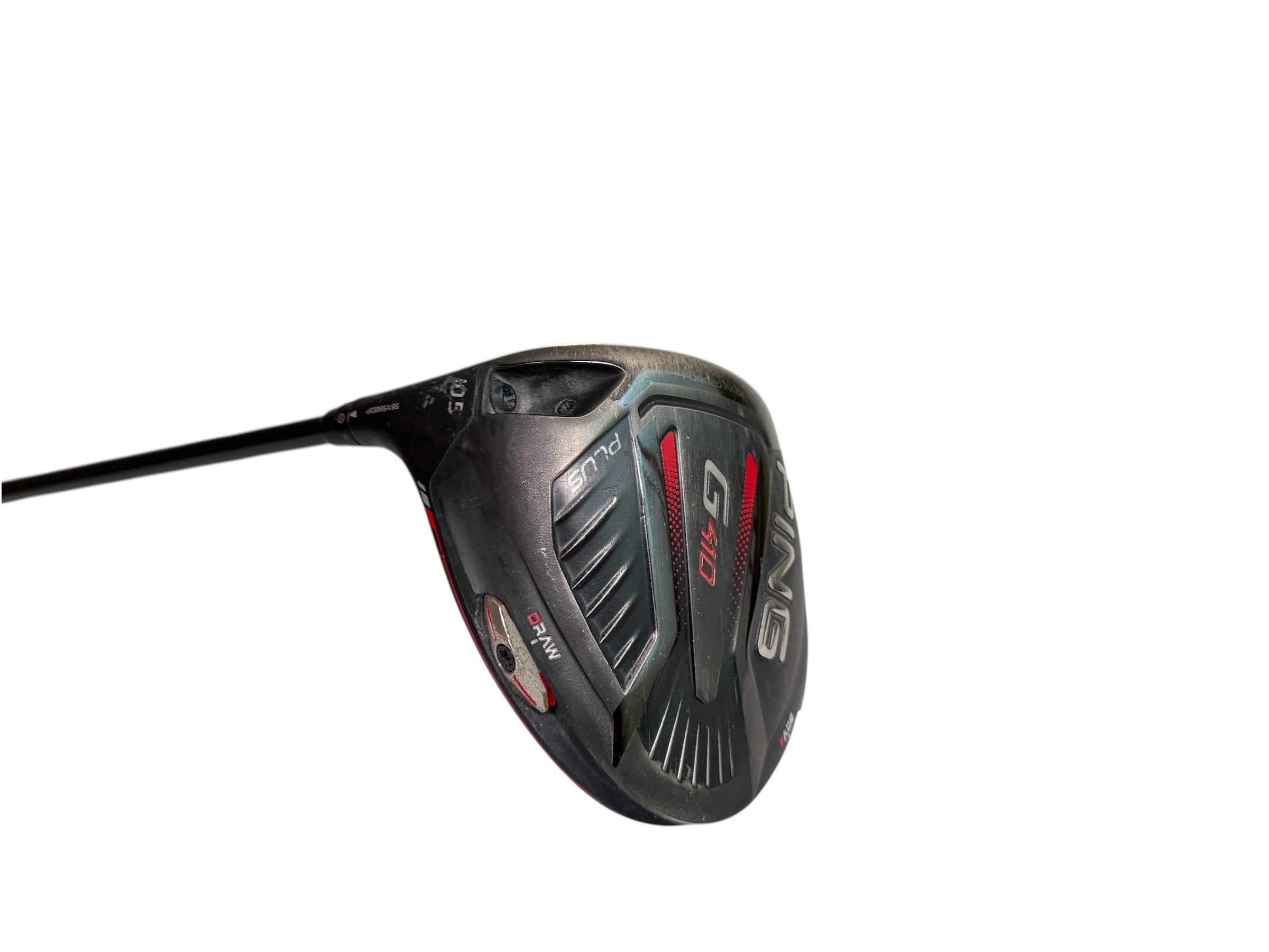 Left Hand PING G410 Plus Driver / 10.5 Degree / Stiff Flex