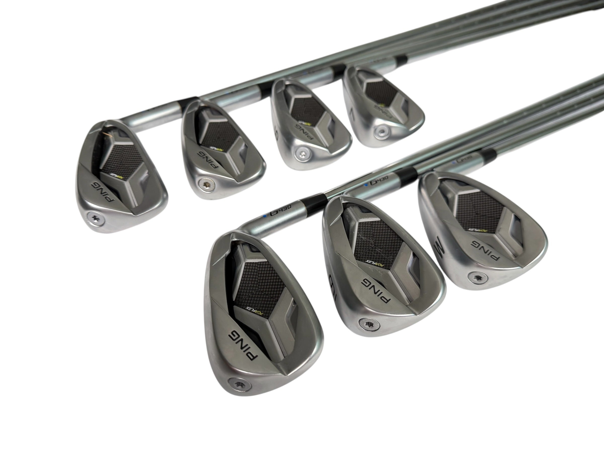 PING G430 Irons / 4-PW / Stiff Flex