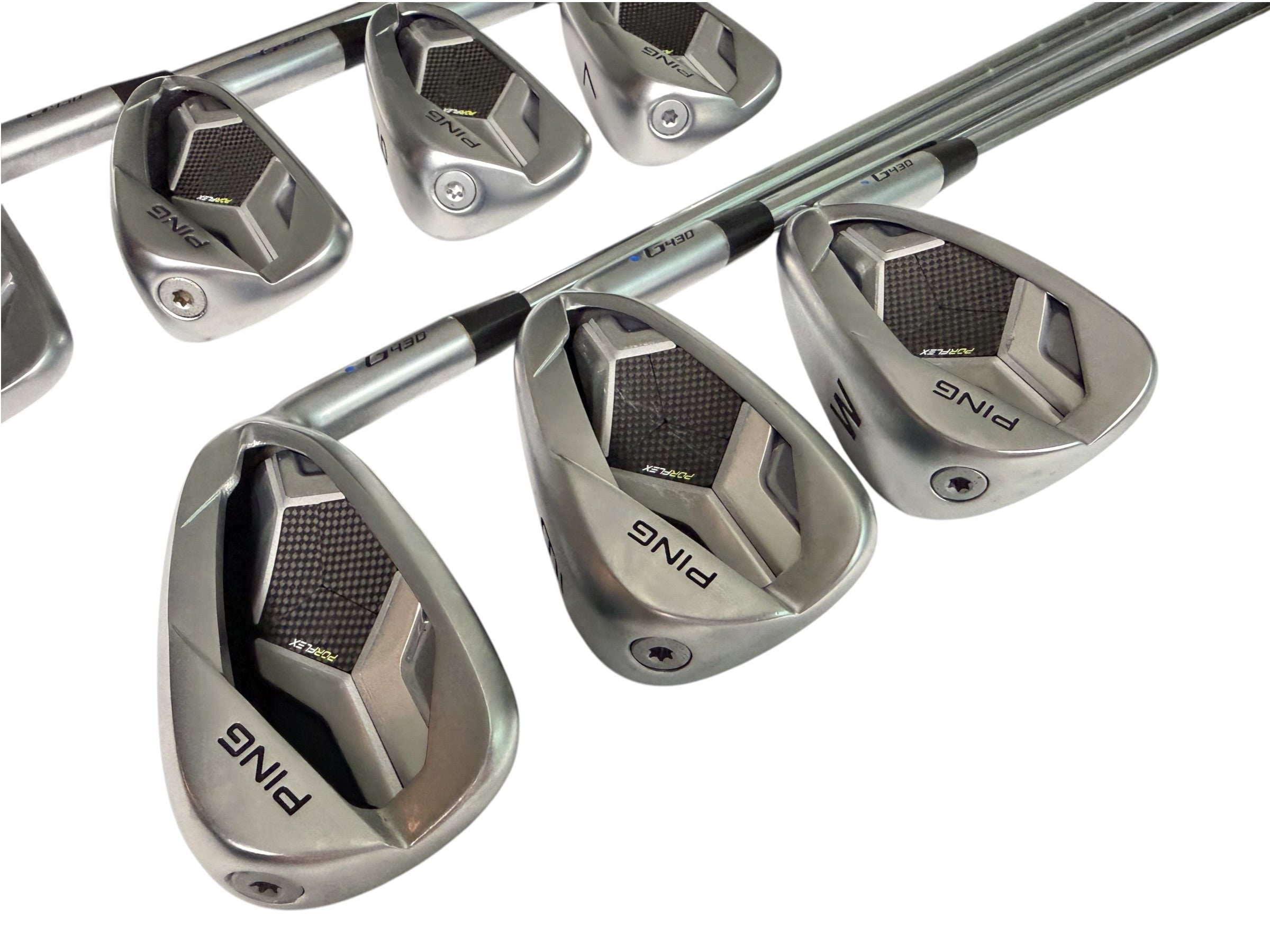 PING G430 Irons / 4-PW / Stiff Flex