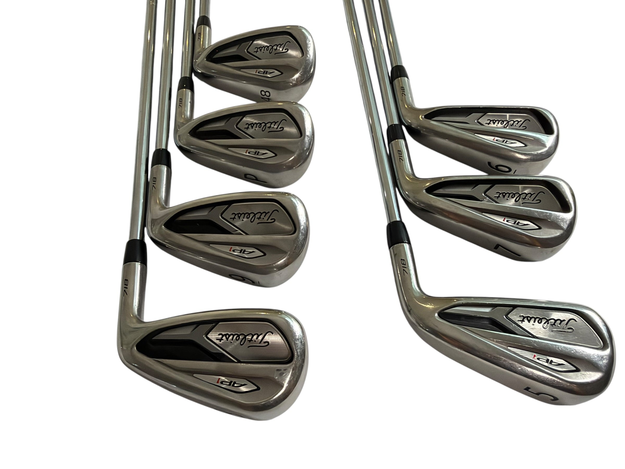 Titleist 718 AP1 Irons 5-PW+SW / Regular Flex