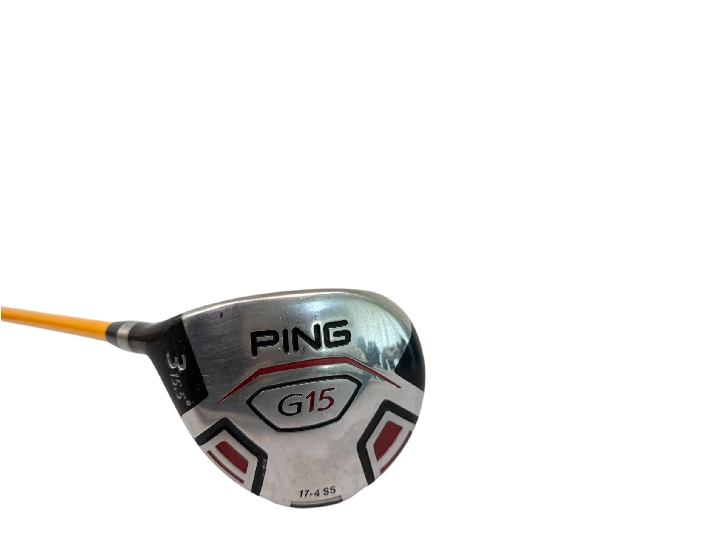 Left Hand Ping G15 3 Wood / 15.5 Degree / Stiff Flex