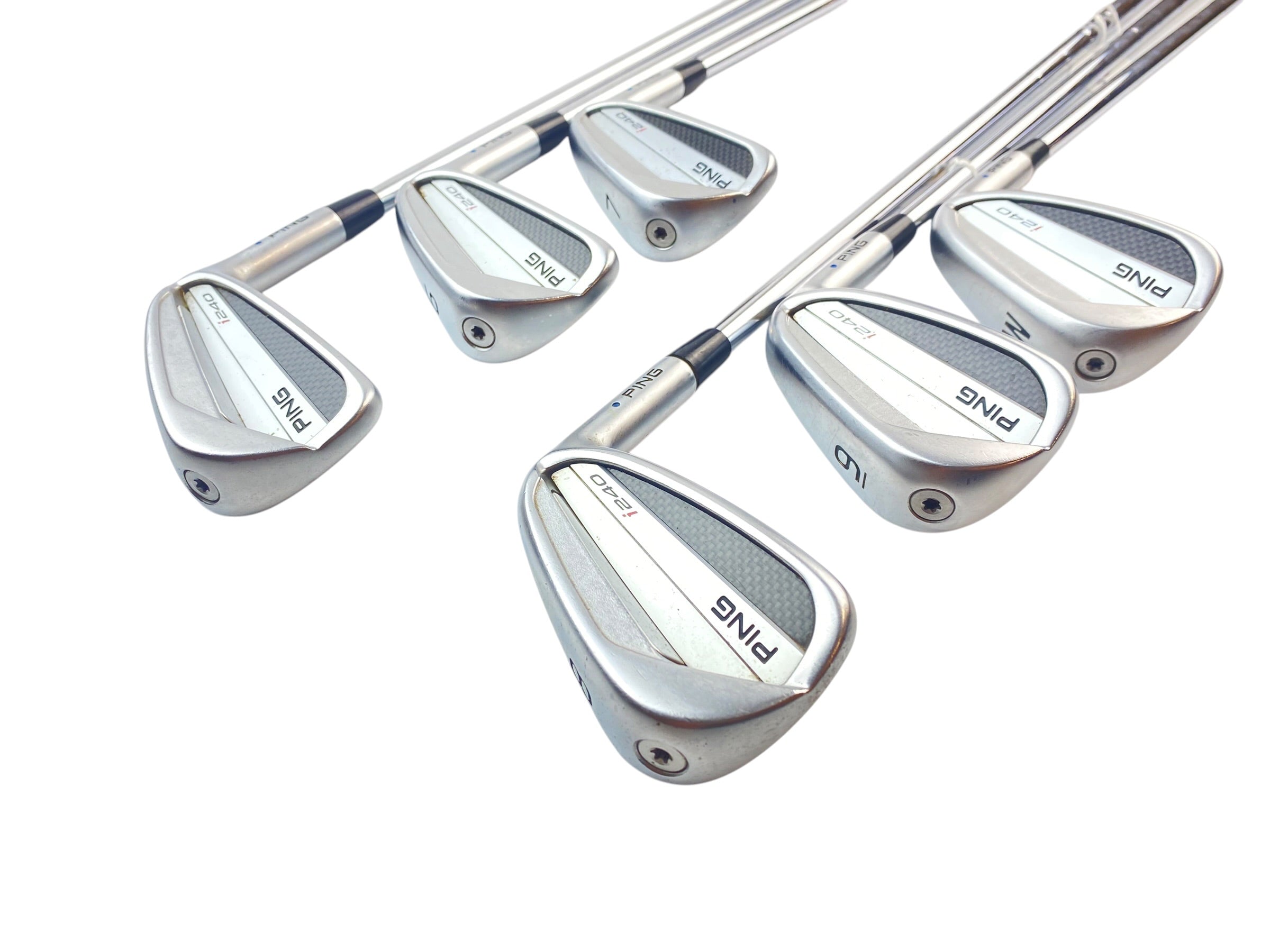 PING i240 Blue Dot Irons / 5-PW / Regular Flex