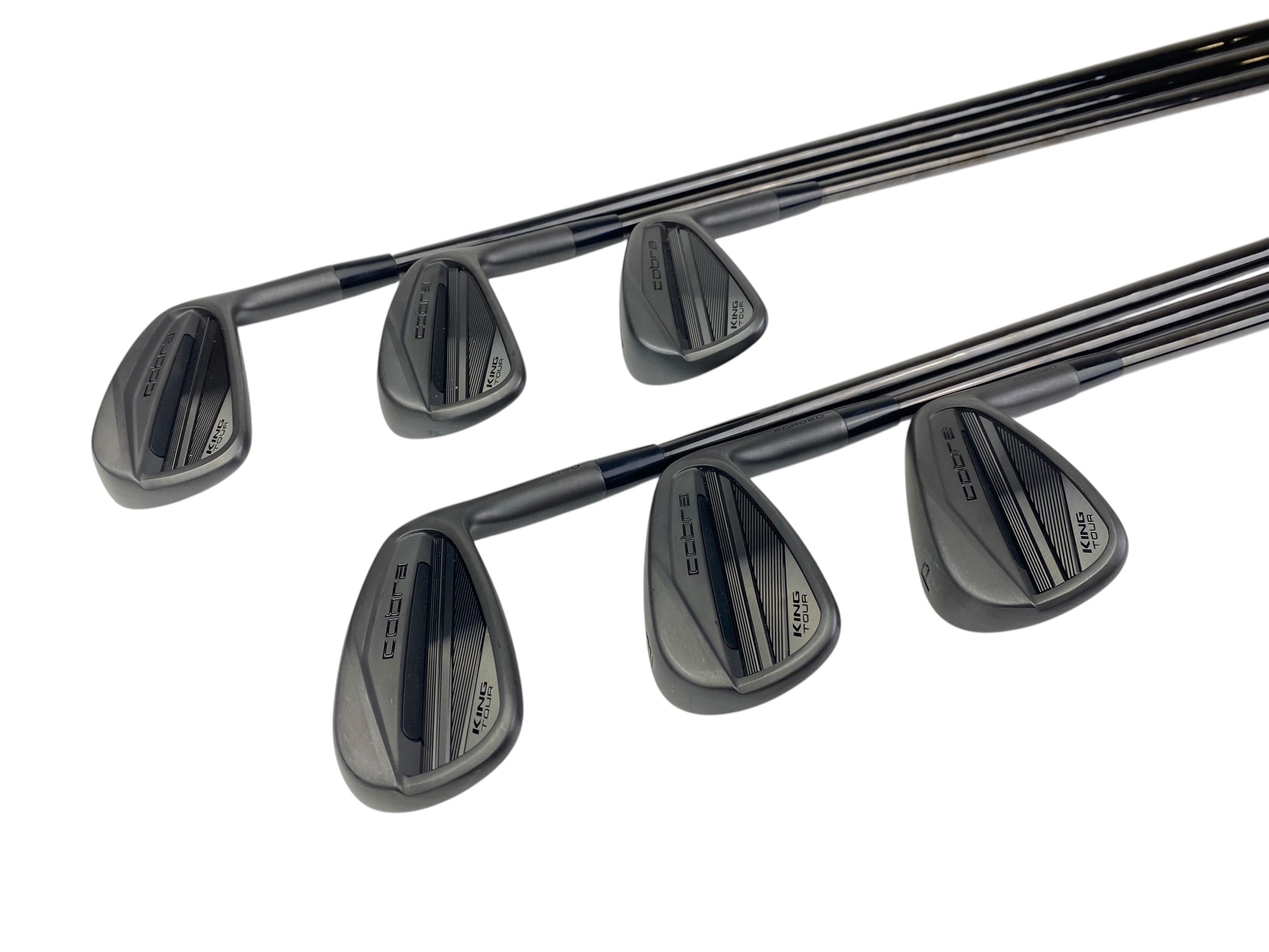 Cobra King Tour Black Irons / 5-PW / Stiff Flex