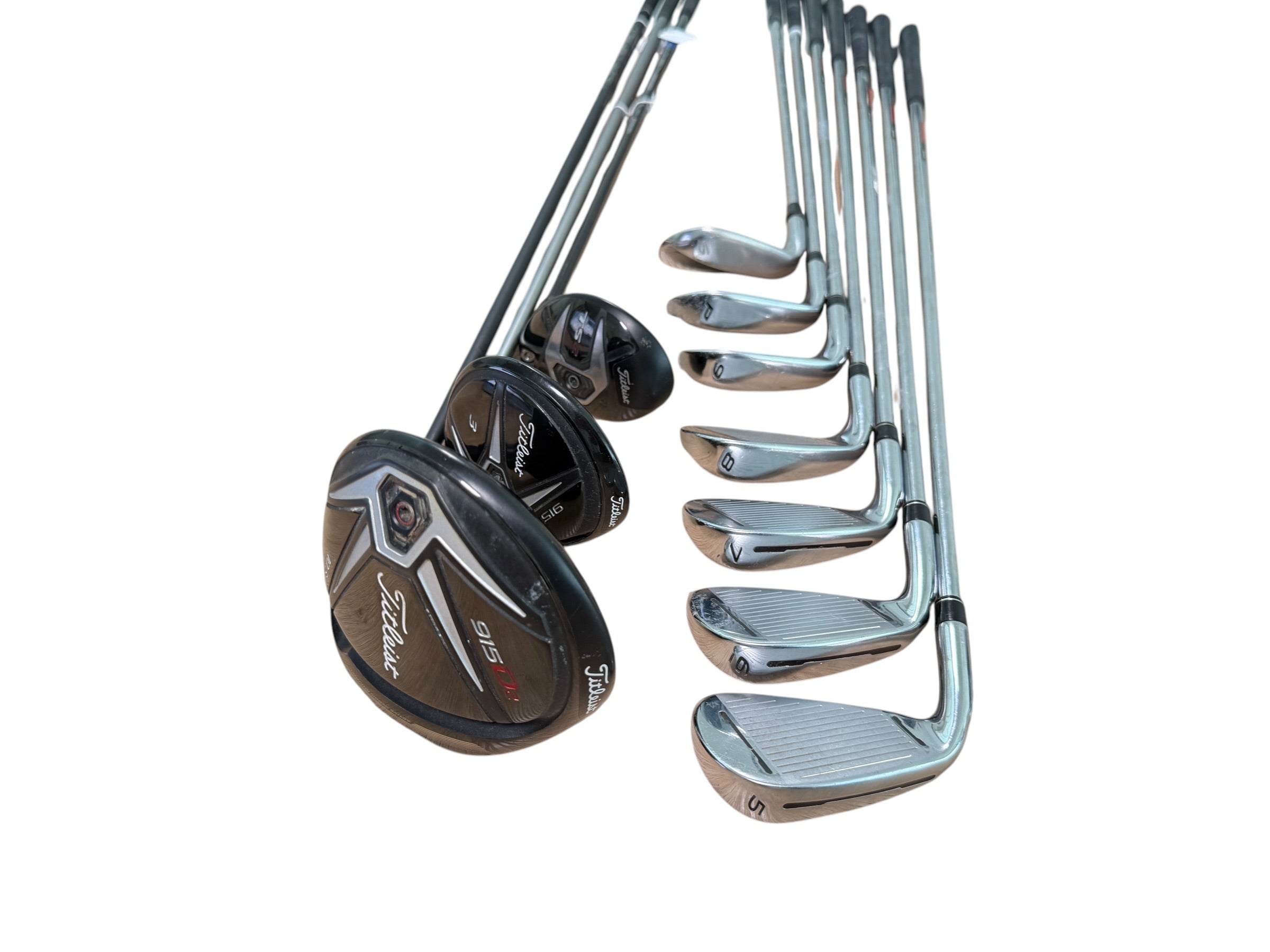Titleist+Taylormade Stiff Flex Full Set