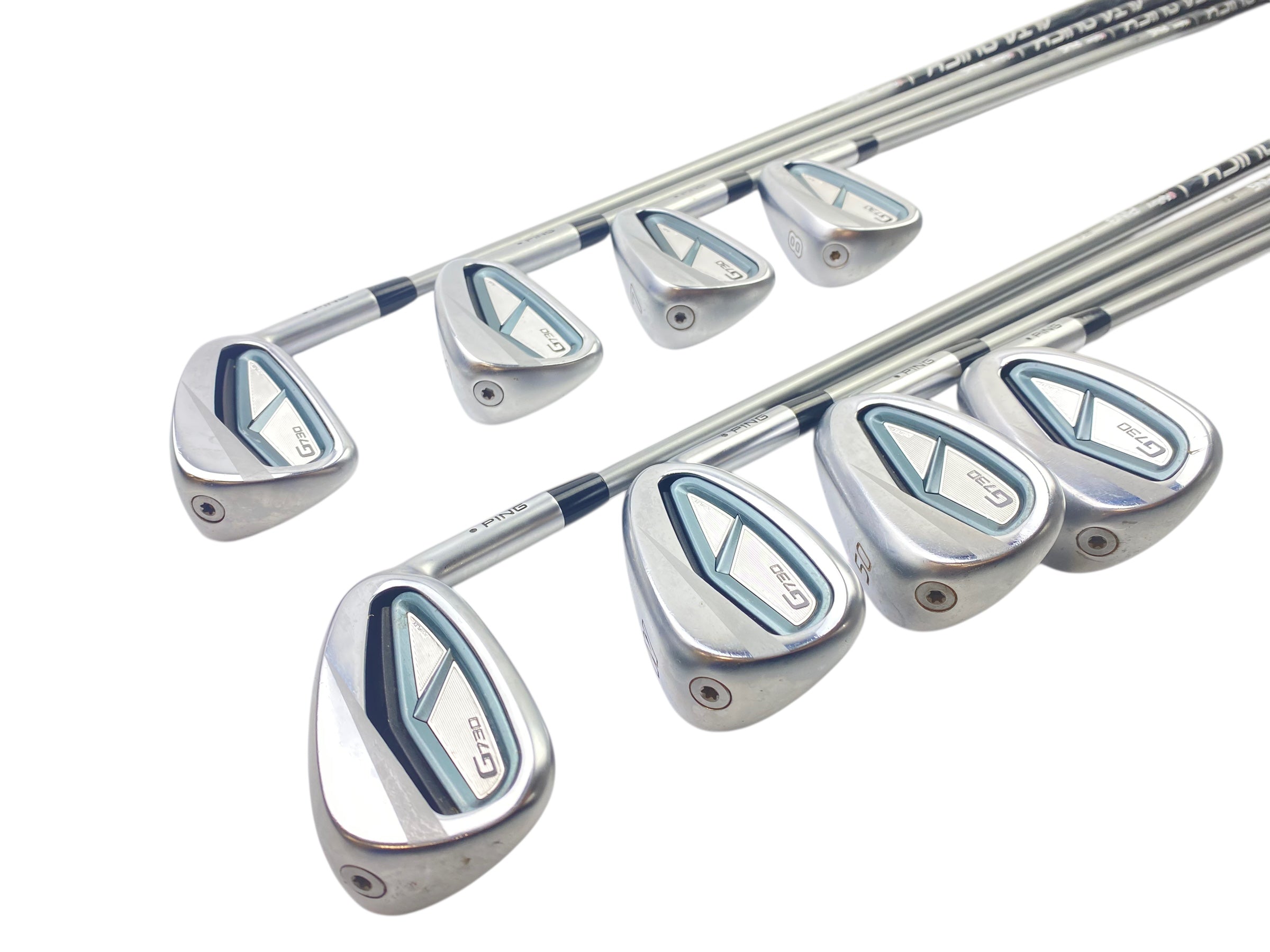 PING G730 Black Dot Irons / 5-SW / Senior Flex