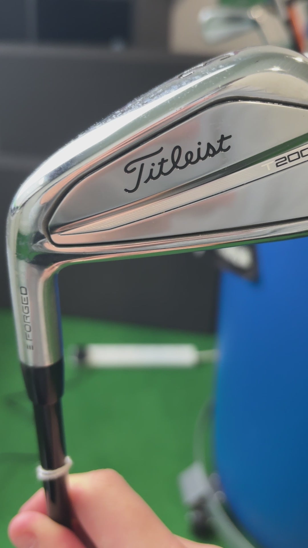 Left Hand Titleist T200 2023 3 Iron / 20 Degree / Stiff Flex