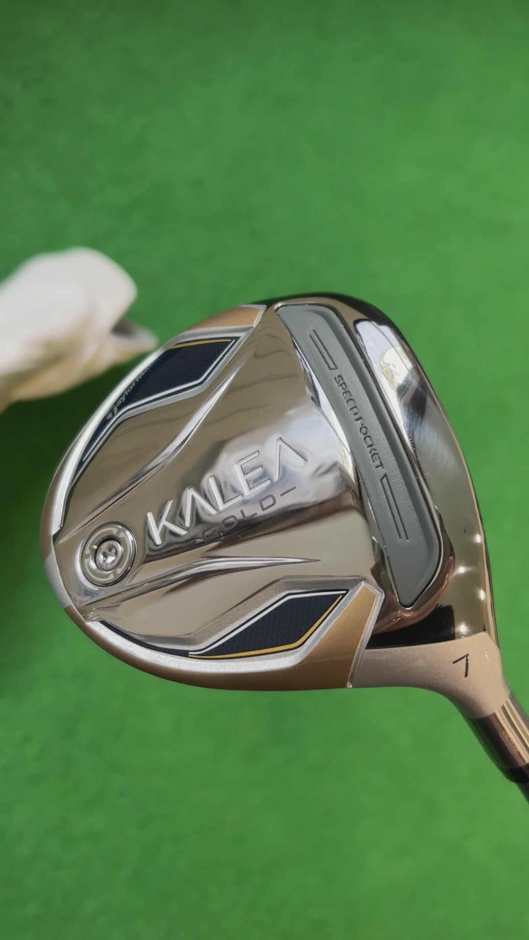 Taylormade Kalea Gold 7 Wood / 24 Degree / Ladies Flex