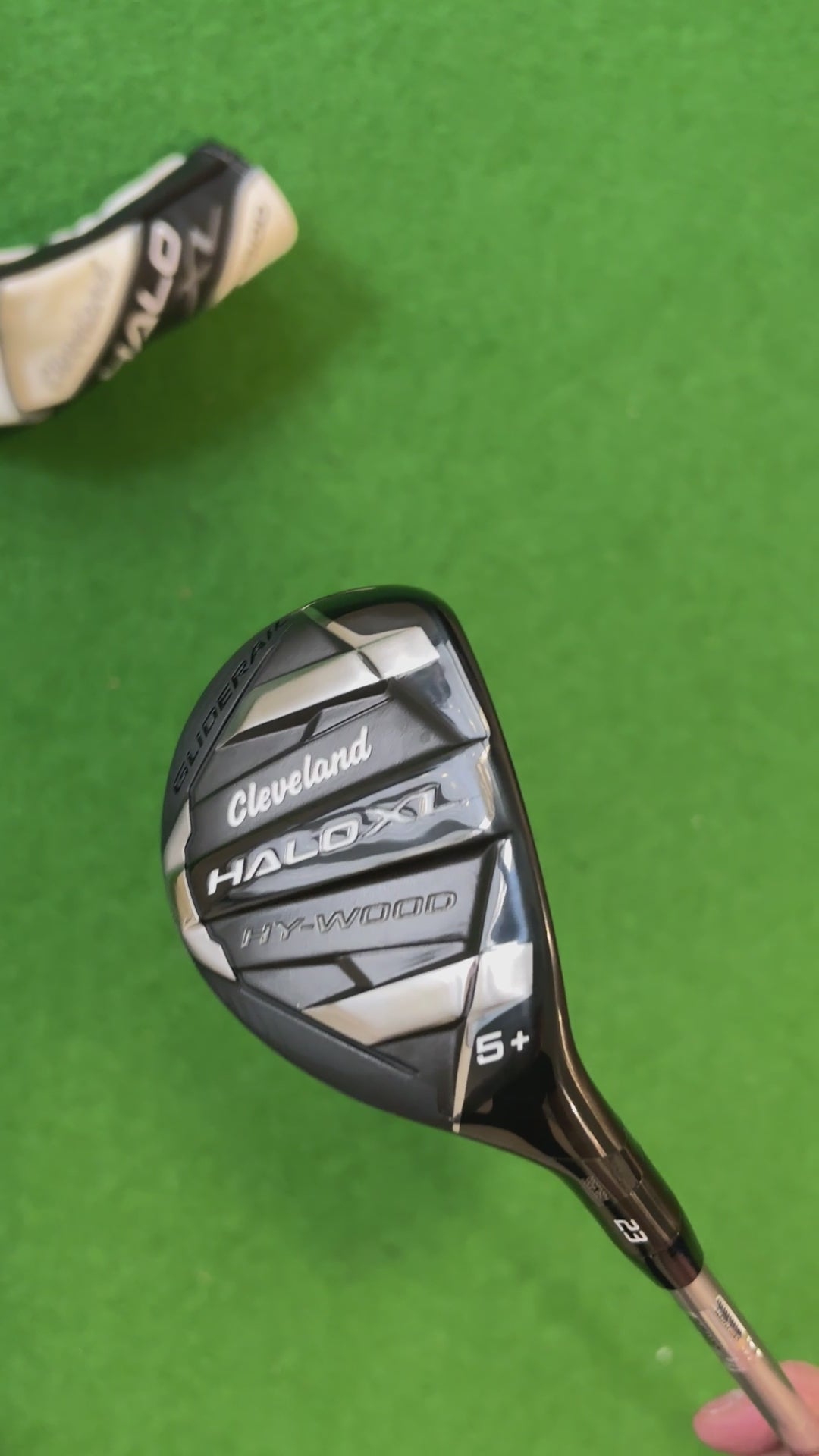 Cleveland Halo XL Hy-Wood 5+ Hybrid / 23 Degree / Senior Flex
