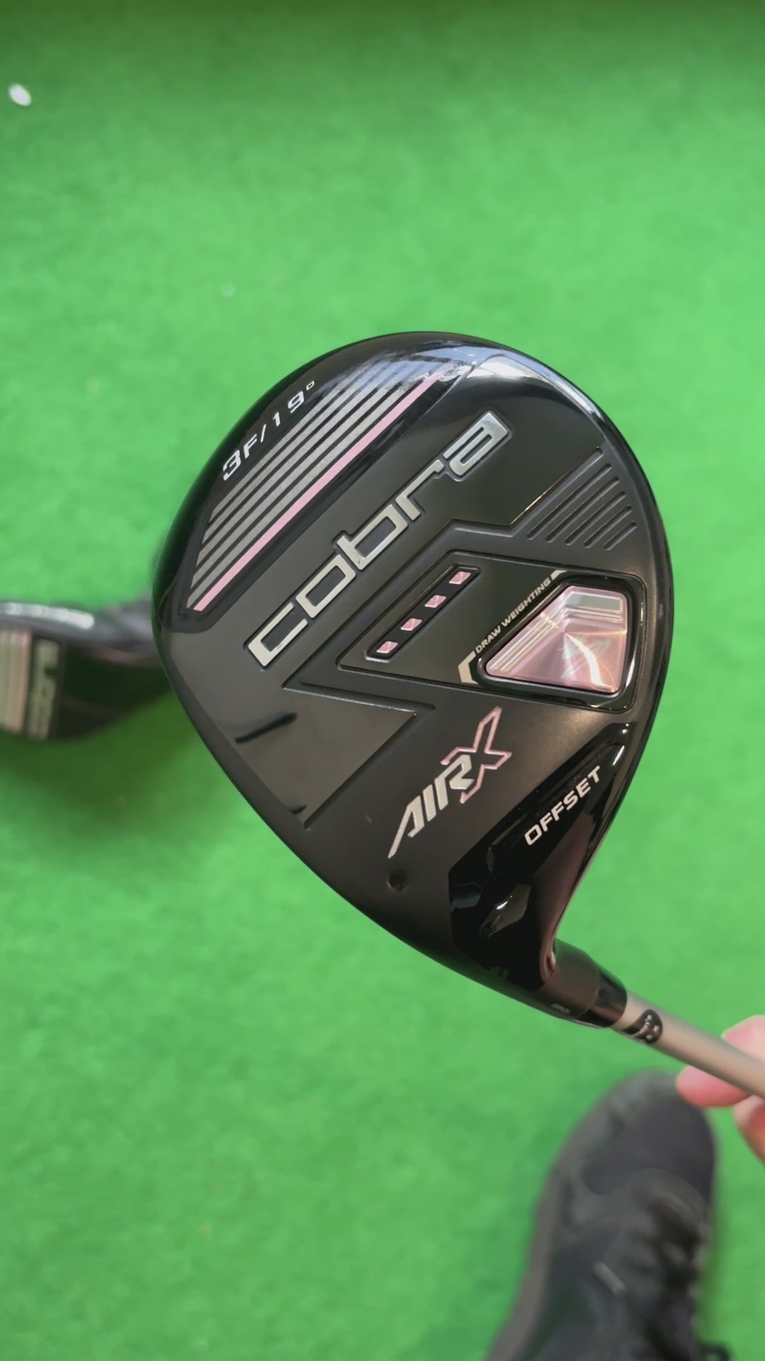 Left Hand Cobra Air X Offset 3 Wood / 19 Degree / Ladies Flex