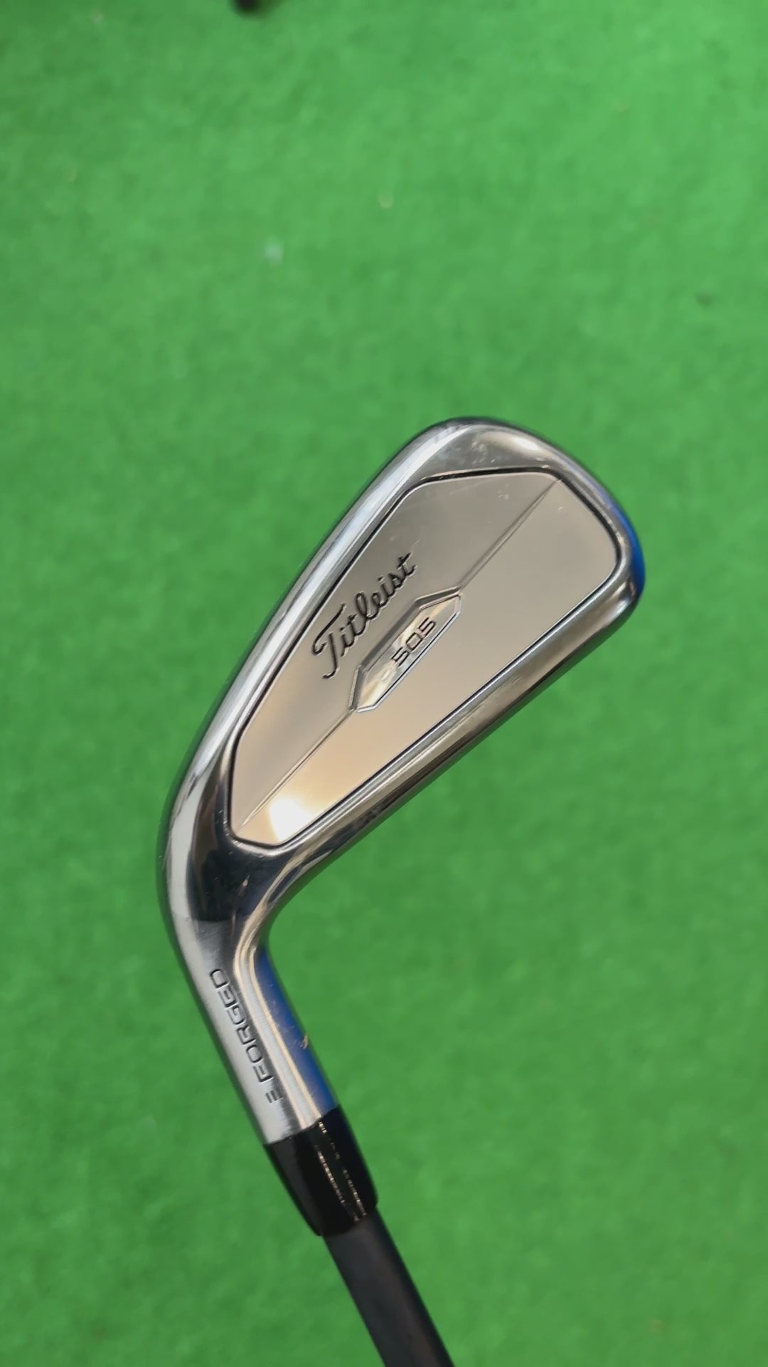 Left Hand Titleist U505 2023 4 Iron / 22 Degree / Stiff Flex