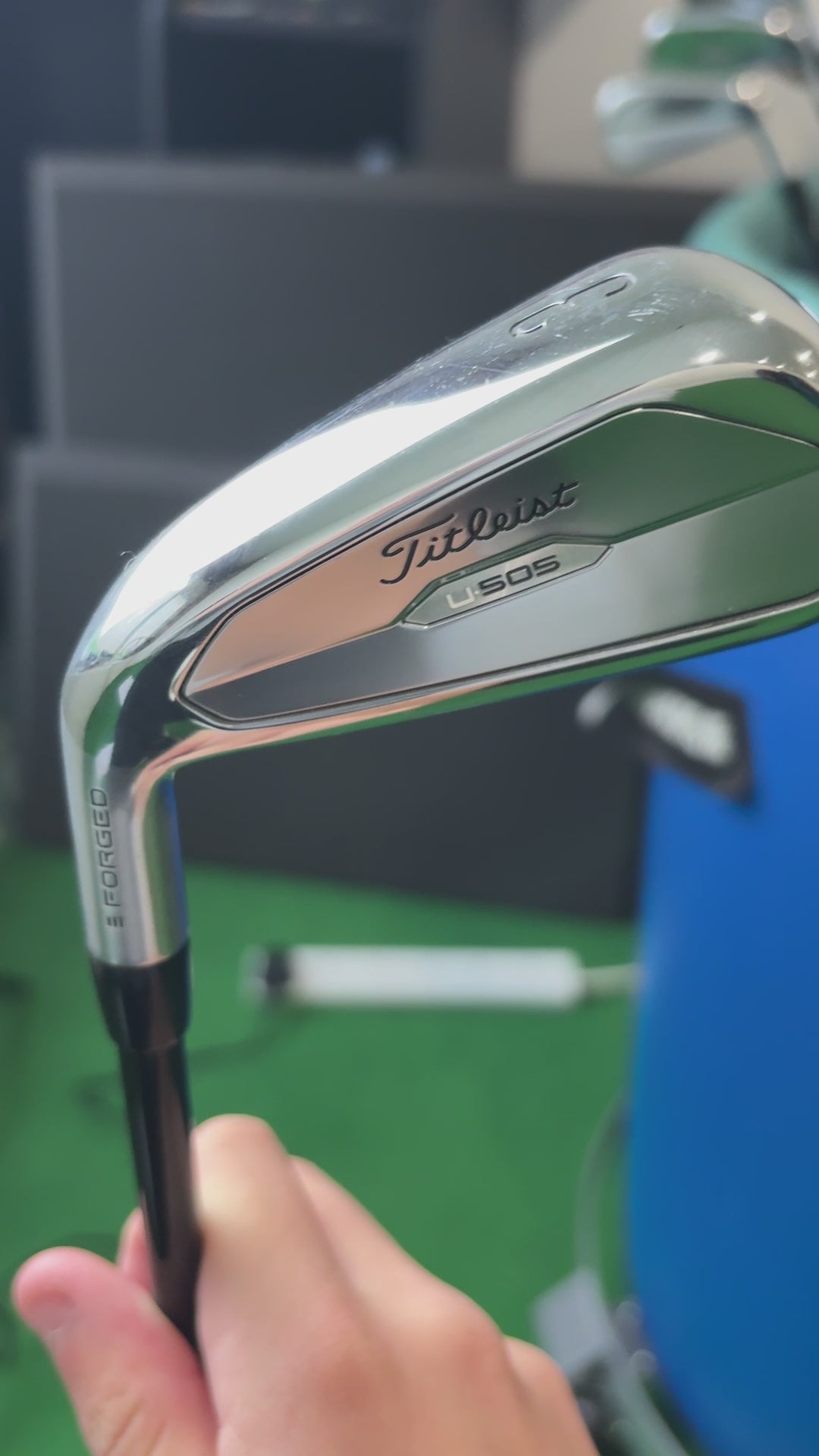 Left Hand Titleist U505 2023 3 Iron / 20 Degree / Stiff Flex