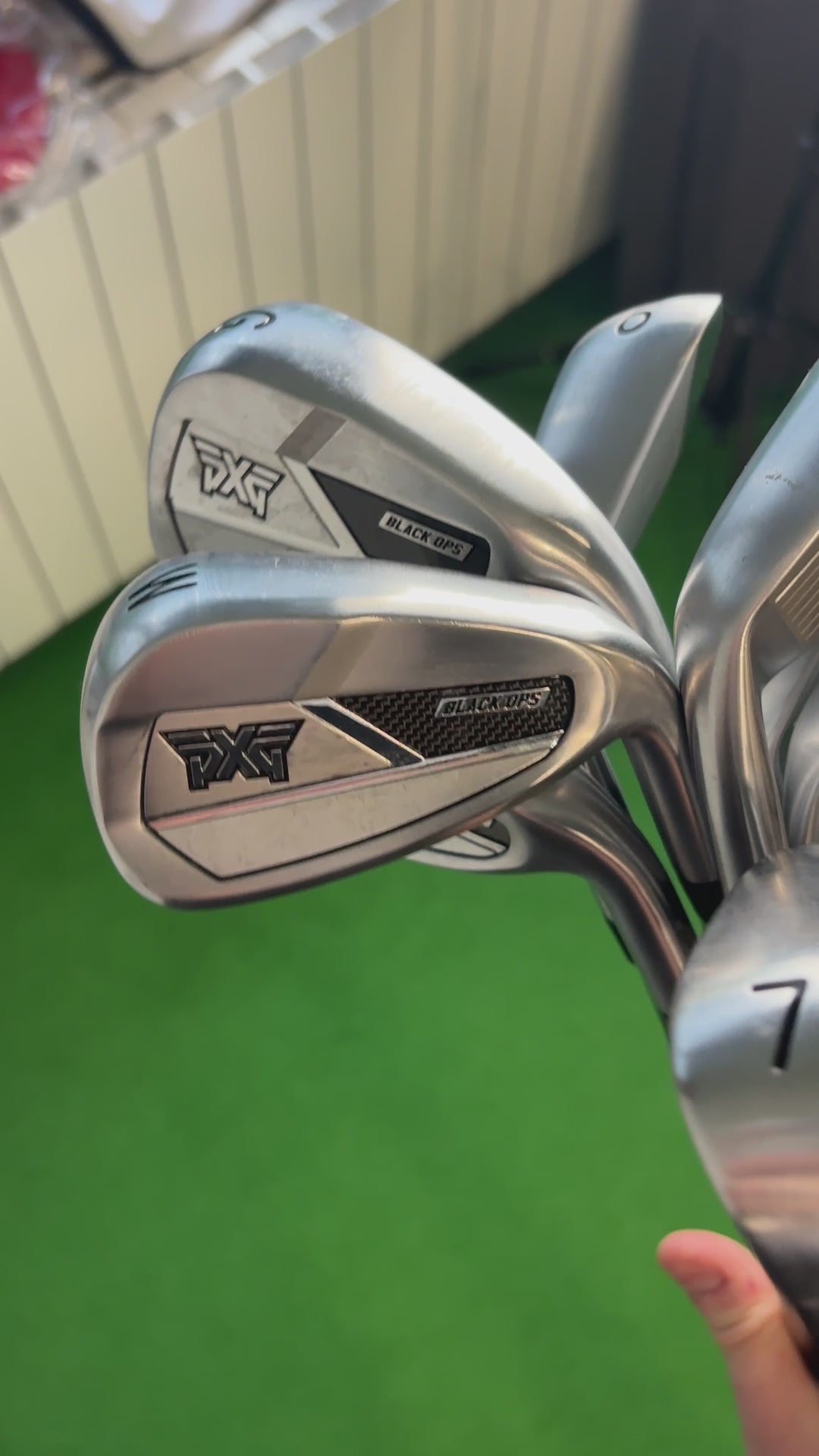 PXG Black Ops Irons / 4-GW / Stiff Flex