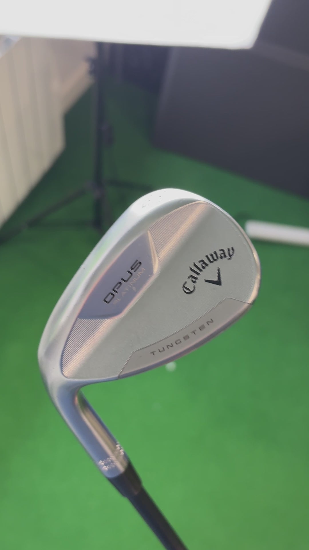Left Hand Callaway Opus Platinum Sand Wedge / 56 Degree / Wedge Flex