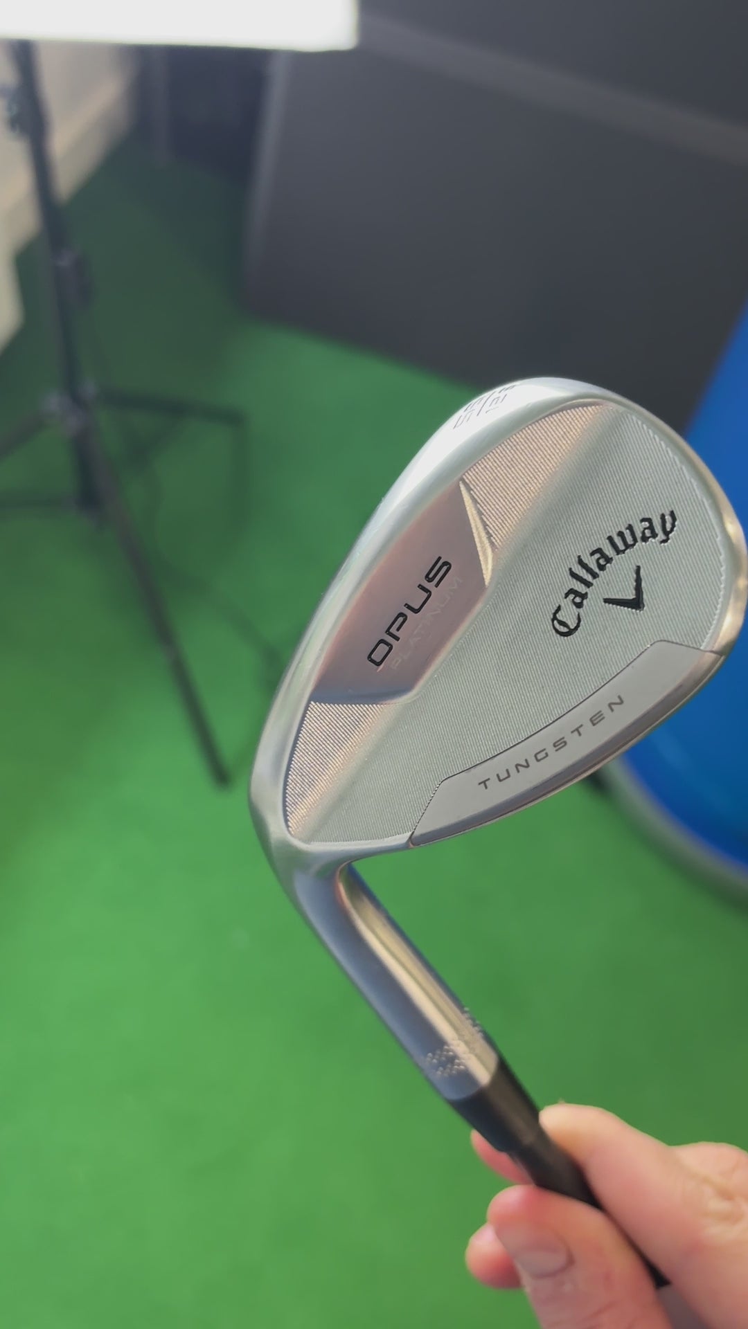 Left Hand Callaway Opus Platinum Sand Wedge / 56 Degree / Wedge Flex